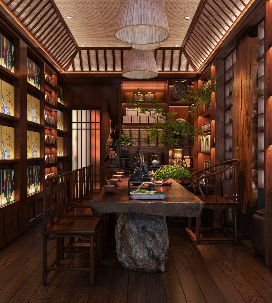 Nội thất phòng trà