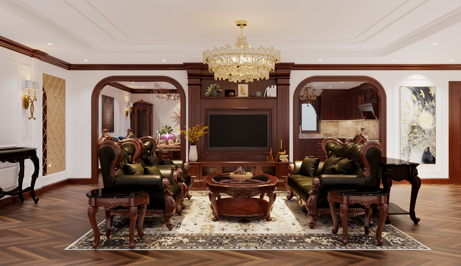 Nội thất biệt thự Gia Lâm