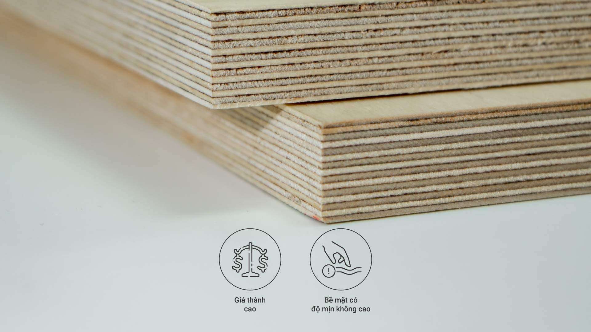 Ván Plywood: Cấu tạo, ưu nhược điểm, ứng dụng, giá tiền, các loại 2025 3 ván plywood