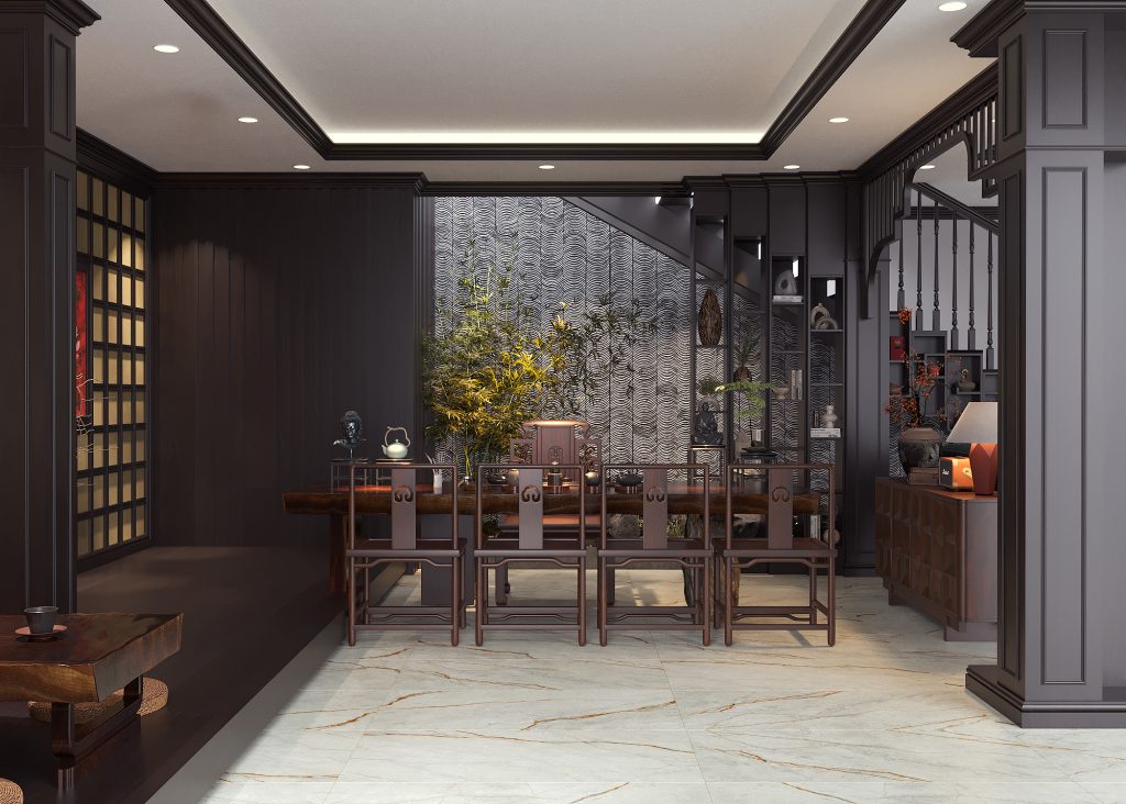 Nội thất phòng trà