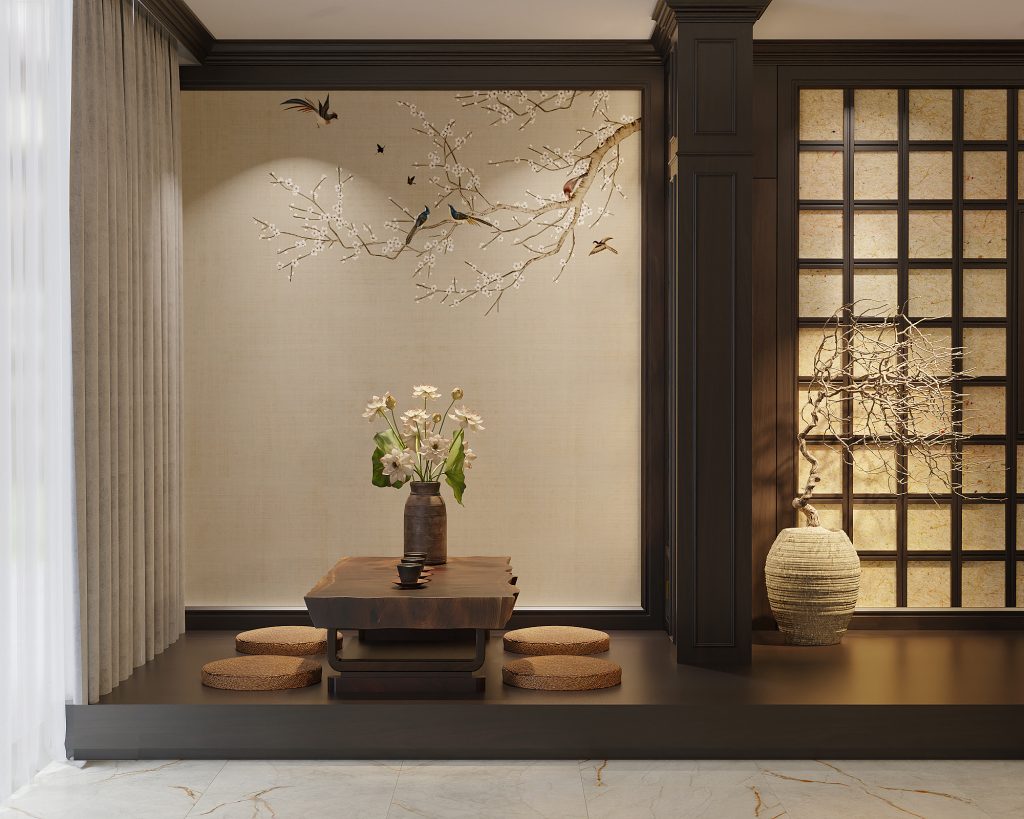 Nội thất phòng trà