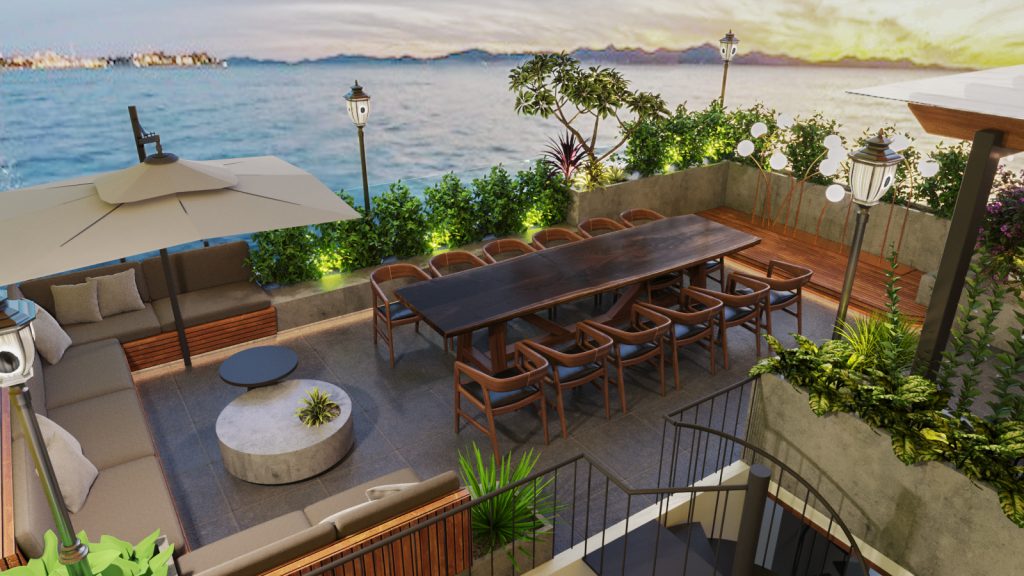 NỘI NGOẠI THẤT BIỆT THỰ QUẢNG NINH – 250M2 – CHỊ LAN 83 Nội ngoại thất biệt thự Quảng Ninh