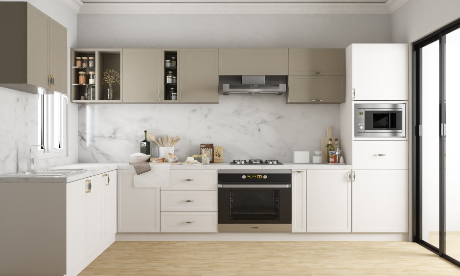 Diện tích phòng bếp tiêu chuẩn từ 12–40m2 theo từng nhu cầu. Tư vấn thiết kế tối ưu không gian bếp từ DRG – chuyên gia nội thất cao cấp.